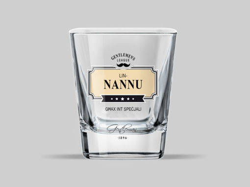 Picture of WHISKEY GLASS MALTESE - NANNU